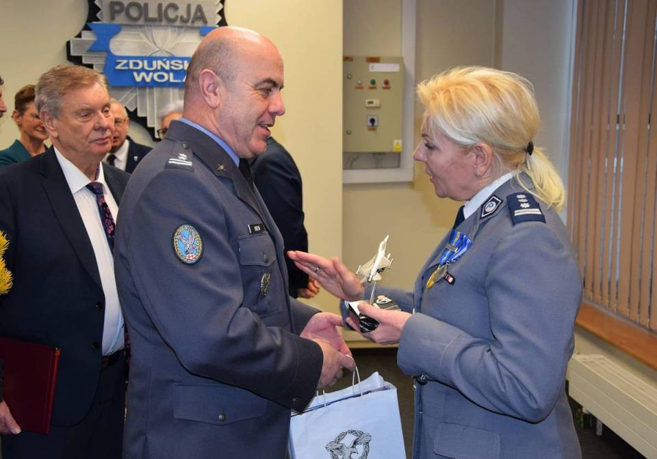 Inspektor Magdalena Mączyńska nie będzie już Komendantem Powiatowym Policji w Zduńskiej Woli