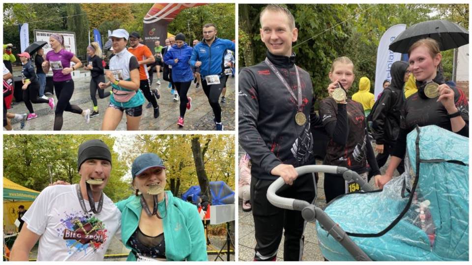 "Piątka szyta na miarę" biegowa rywalizacja w strugach deszczu! Na starcie blisko 150 zawodników z Łódzkiego! [Galeria foto]
