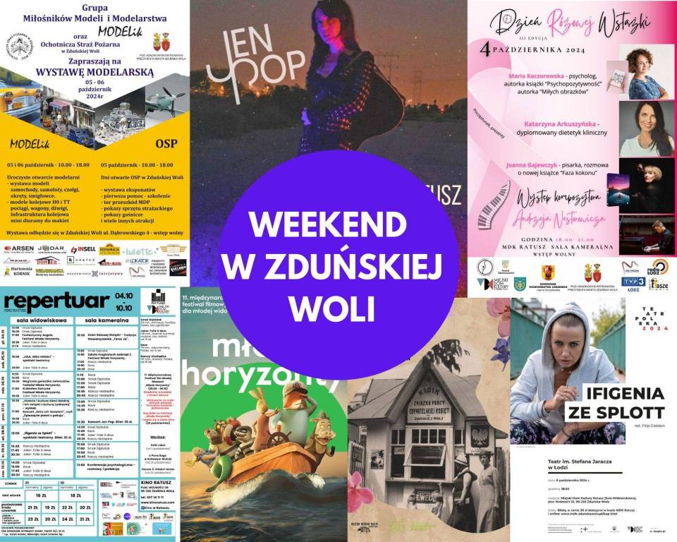 Co się będzie działo w weekend w Zduńskiej Woli?